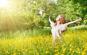 Glückliches Young Living Mitglied - Wellness und finanzielle Gesundheit pur!